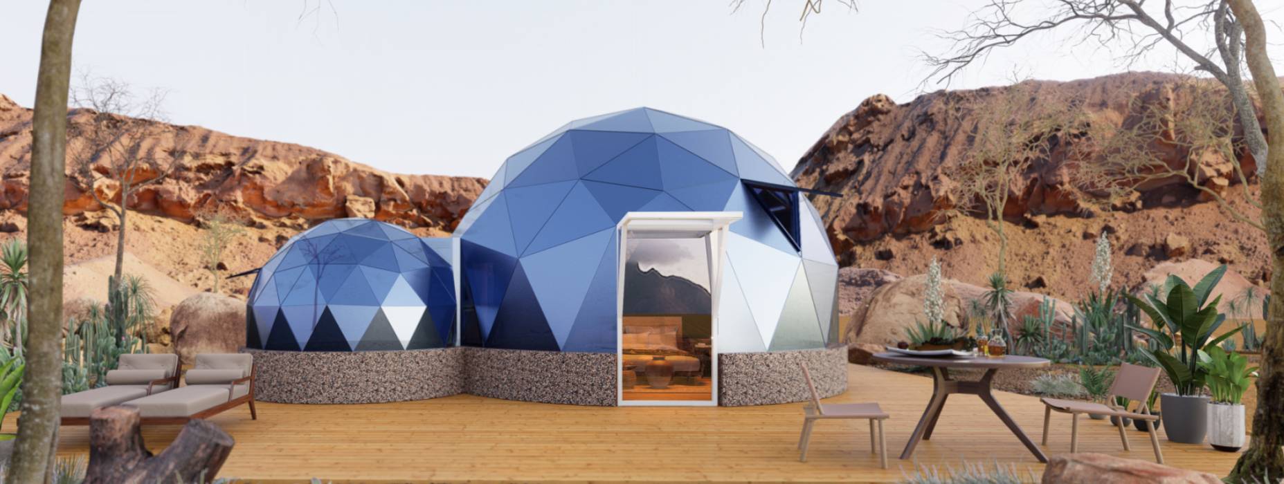 梨树区球形智能光伏玻璃星空房